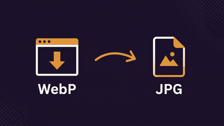 WebP file converted to JPG format